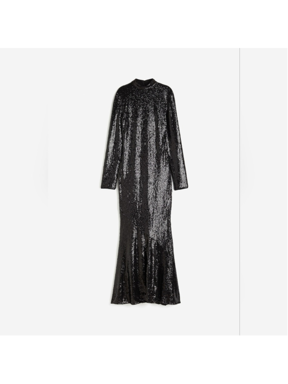 H&M Elegant Black Sequin Dress